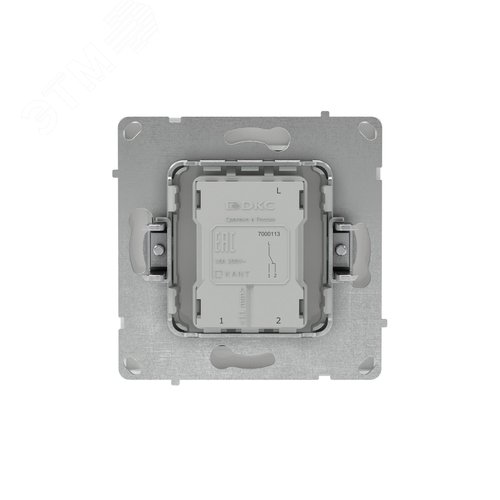 Переключатель одноклавишный, KANT, белая магнолия - фото 3