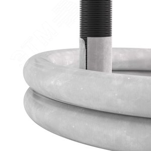 Труба гибкая двустенная дренажная D=160мм с геофильтром класс SN6 перфорация 360 градусов черный - фото 2