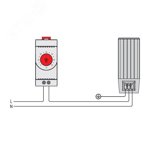 Обогреватель в алюминиевом корпусе 15 Вт, 110…240 В AC/DC - фото 5