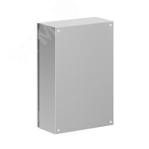 Корпус навесной STH с М/П, нержавеющая сталь AISI304, ВхШхГ 600x400x200 мм, без фланца - фото 3