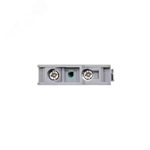 Контактный блок с клеммными зажимами под винт со светодиодом на 220В, зеленый - фото 4