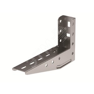 Консоль с опорой ML облегченная основание 100 мм цинк-ламельная - фото 1