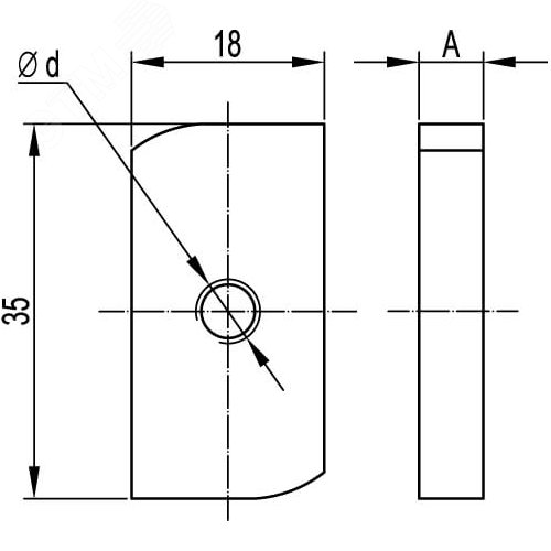 Гайка для подвешивания профиля М10х40 INOX - фото 2