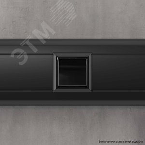 Avanti Рамка-суппорт черная для In-liner Front, 2 модульная 4402912 DKC - 7