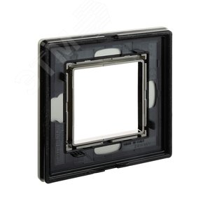 Рамка из алюминия, ''Avanti'', серая, 2 модуля - фото 4