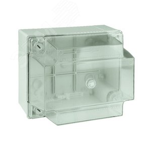 Коробка распределительная  IP56 300х220х180мм с гладкими стенками прозрачная