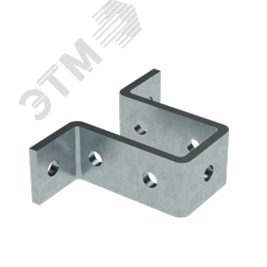 Изображение товара Крепление стеновое для двойного С-образного профиля 41х41, горячеоцинкованное (шт)