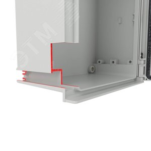 Цельный навесной шкаф из фибергласа без МП со сплошной дверью 600х500х230 (ВхШхГ) мм CN50659 DKC - 4