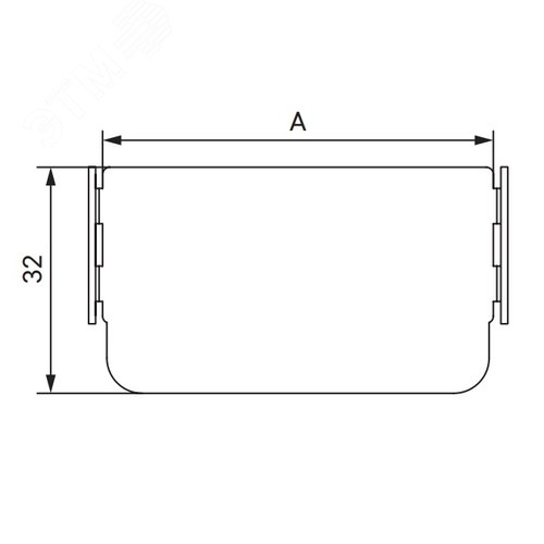 Крышка на горизонтальный изменяемый угол СРО 0-45град. 300, 1,2 мм - фото 3