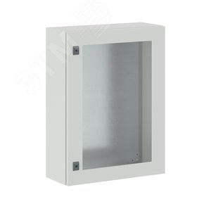 Шкаф навесной CE с прозрачной дверью ЩМП 800х600х250мм IP66