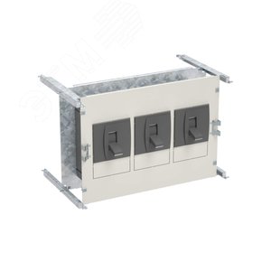 Изображение товара Базовый комплект для вертикальной установки АВ ABB T5 (630A, выкат.), без секционирования, Ш=600мм, внутренняя панель (компл)