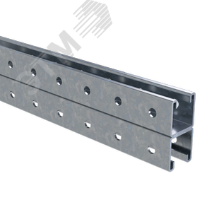 Профиль С-образный двойной 41х41 L=700 толщина 2.5мм горячеоцинкованный - фото 1