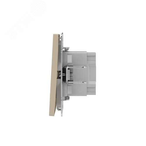 Кнопка двухклавишная, KANT, ванильный марципан - фото 4