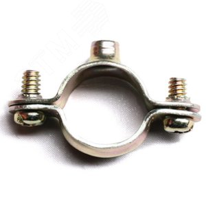 Изображение товара Хомут стальной М6 D=48 - 50мм с внутренней резьбой (шт)