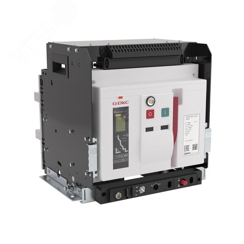 Воздушный автоматический выключатель YON AGS32X 3Р 3200 А 100 кА, типоразмер L, расцепитель 3M, выкатной, управление 220 В AC, горизонтальное подключение - фото 1