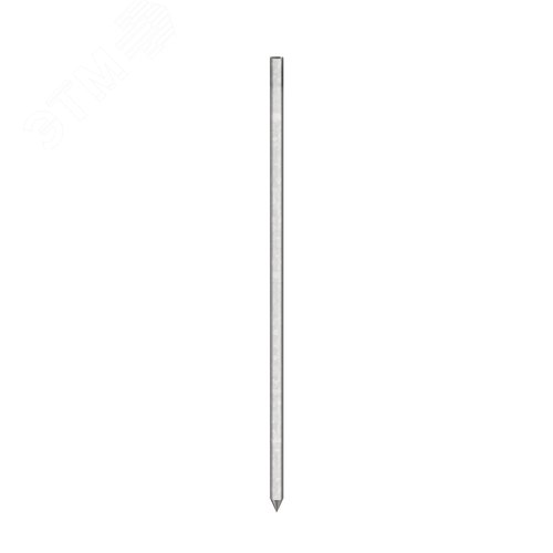 Изображение товара Заземлитель вертикальный безмуфтовый 1500 мм D16 мм нижняя секция (шт)