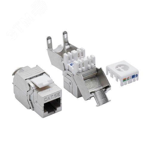 Патч-панель 191UCAT5E 24 модуля RJ45 экранированная - фото 4
