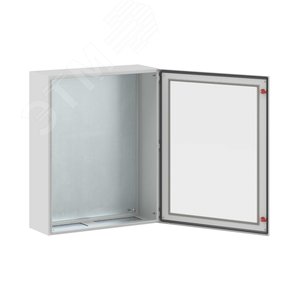 Щит с монтажной панелью ЩМП 1000x800x300мм  серия ST c прозрачной дверью - фото 2