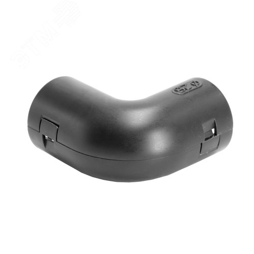 Колено открывающееся, 90 град., IP40, д.20мм, черное - фото 2