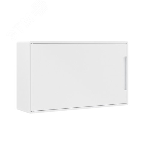 Щиток 18 мод настенный Фрейм (FRAME), белый с белой дверцей, с 2 шинами PEN на 8 и 10 отв. - фото 1