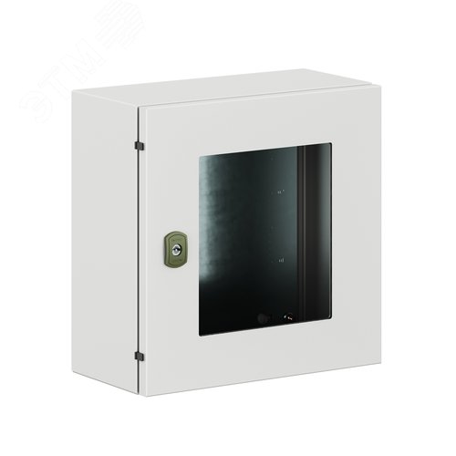 Изображение товара Корпус навесной уличный ST Outdoor с М/П с прозрачной дверью ВxШxГ 400x400x200 мм, IP66 (шт)