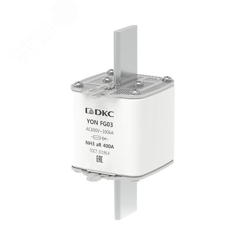 Предохранитель YON ножевого типа FG3 400А 690V характеристика arya - фото 1