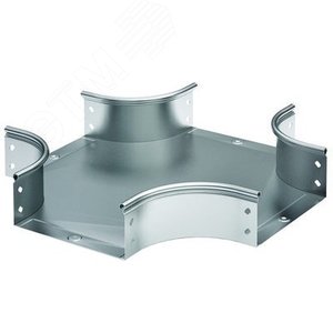 Ответвитель DPX крестообразный 100х100 в комплекте крепежные элементы соединительные пластины - фото 1