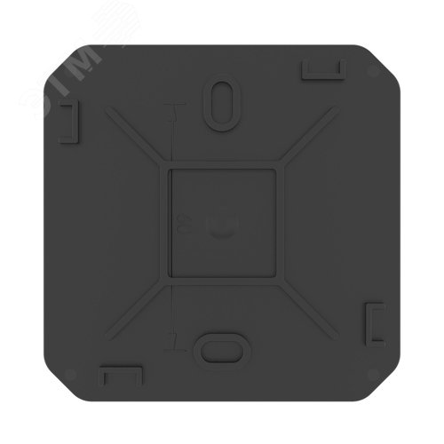 Коробка ответвительная с 8+2 кабельными вводами д.20/20мм, IP55,85х85х40мм, черная - фото 3