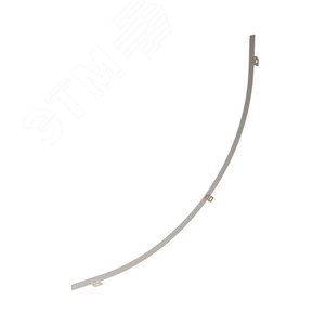 Перегородка SEP для вертикального внутреннего угла 90° H100, R600, в комплекте с крепежными элементами необходимыми для монтажа
