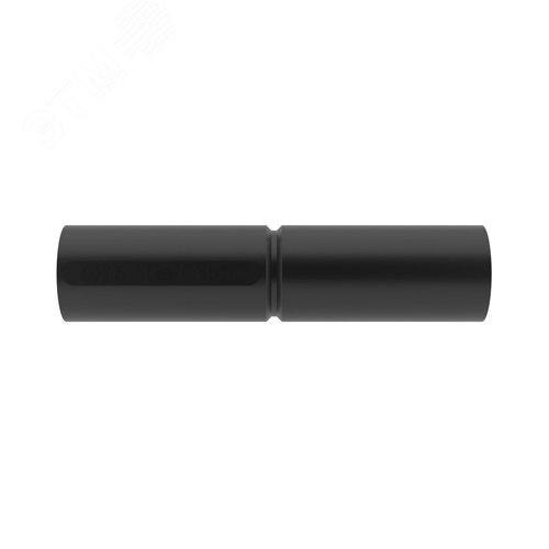 Муфта труба-труба с ограничителем, IP40, д.16мм, черная - фото 3