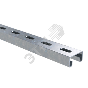 Профиль С-образный 41х21 L3000 толщина 2.5 мм цинк-ламельный - фото 1