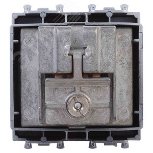 Розетка TV-FM-SAT модульная, Avanti, закаленная сталь, 2 модуля - фото 3