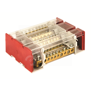 Изображение товара Блок распределительный на DIN-рейку 4р 160А 11x7 2x8 1x12мм (шт)