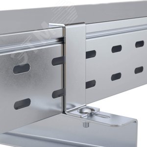 Держатель листового лотка H50 цинк-ламельный (аналог горячеоцинкованный) - фото 2