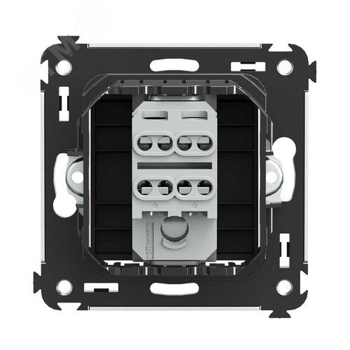 Avanti Инвертор одноклавишный в стену Черный      матовый (Переключатель сх.7) - фото 3