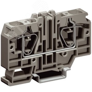 Изображение товара Зажим проходной HMM.16/GR 16 кв.мм серый QUADRO (шт)