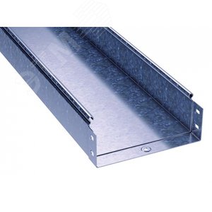 Лоток 500х80 L=3000мм толщина 1.5мм - фото 1