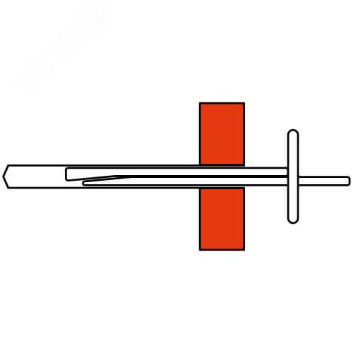 Анкер-клин 6x65 потолочный - фото 2