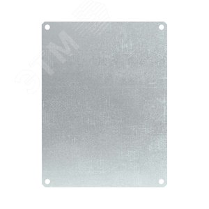 Монтажная панель для цельного навесного шкафа из фибергласа, металл, 300х250 (ВхШ) мм - фото 1