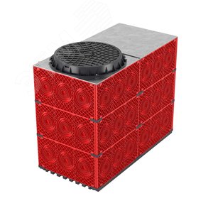 Колодец пластиковый для кабельной канализации с пластиковым люком ...