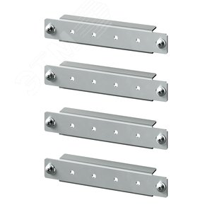 Горизонтальные дверные рейки для навесных корпусов, ширина одностворчатой двери 200 мм, 4 шт. - фото 1