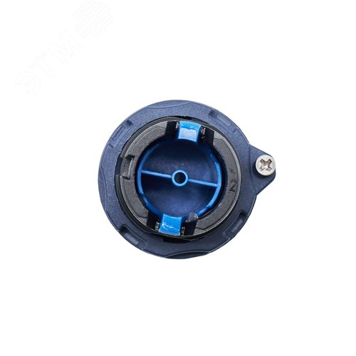 Головка кнопки плоская без фиксации, синяя - фото 4