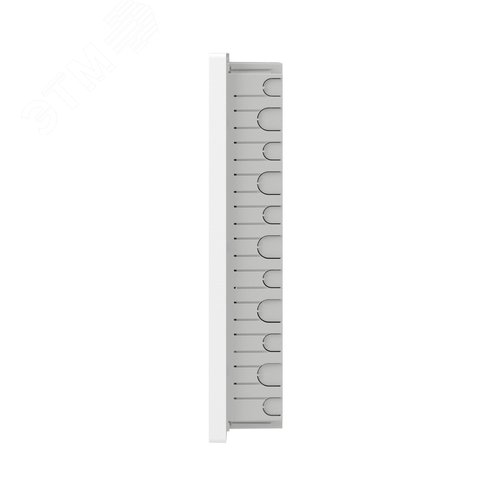 Щиток 36 мод встраиваемый для полых стен слаботочный Фрейм (FRAME), белый, с белой дверцей, с монтажной платой, с 2 розетками (арт. 45005) и 2 коробками (арт. 10033) - фото 4