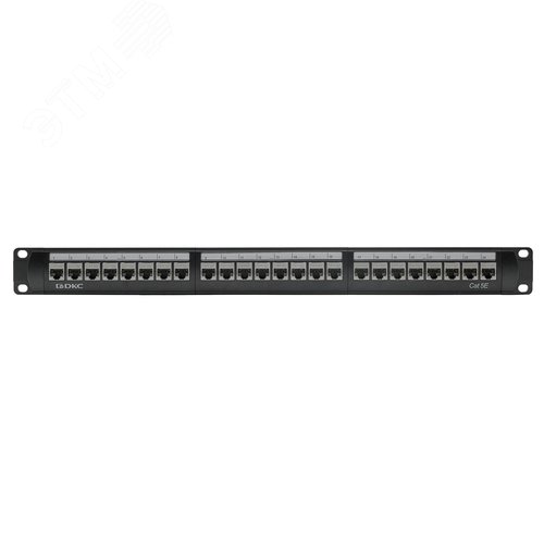 Патч-панель 191UCAT5E 24 модуля RJ45 экранированная - фото 3