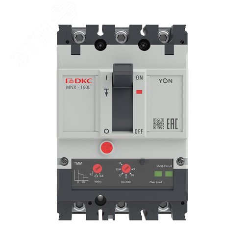 Выключатель автоматический YON pro MNX160L 3P 160 A 70 kA при AC415V расцепитель TMM - фото 2
