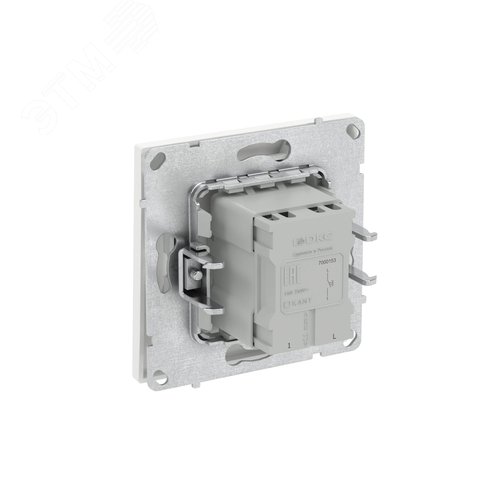 Кнопка одноклавишная, KANT, белая магнолия - фото 5