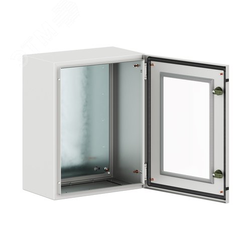 Корпус навесной уличный ST Outdoor с М/П с прозрачной дверью ВxШxГ 500x400x250 мм, IP66 - фото 2