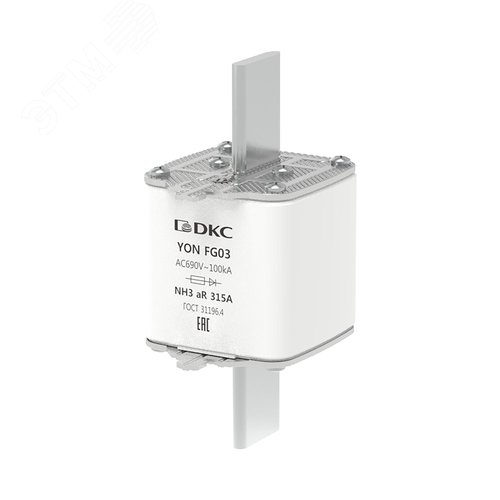 Предохранитель YON ножевого типа FG3 315А 690V характеристика arya - фото 1