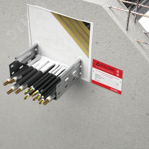 Маркировочная табличка для огнестойких проходок, 120х90 мм - фото 2