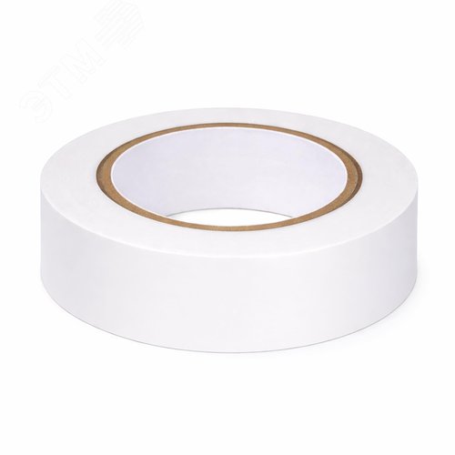 Изображение товара Лента изоляционная ПВХ 15x0,13 10м в рулоне Белая (шт)